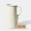 Home Decor | Pillows | Falcon Enamelware 3 Pint Pitcher Cream