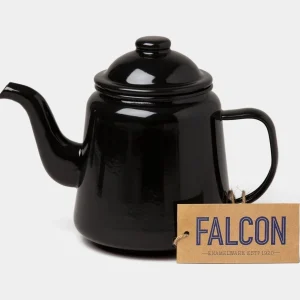 Home Decor | Pillows | Falcon Enamelware Teapot Coal Black