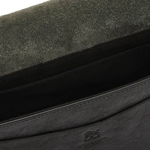 Bags | Il Bisonte Fausta Small Crossbody Black with Brass Hardware