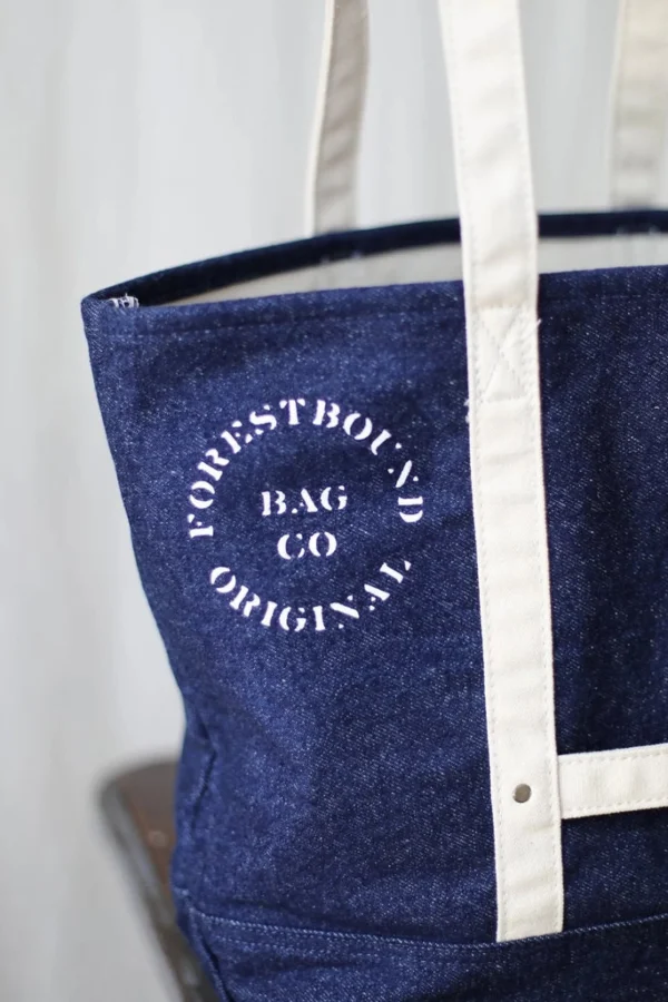 Bags | Forestbound Reclaimed Denim Market Tote
