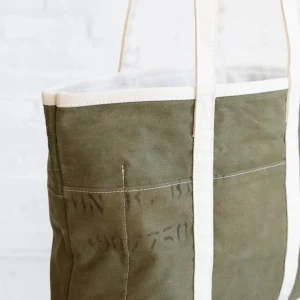 Bags | Forestbound 1940's Era Reclaimed Canvas Market Tote