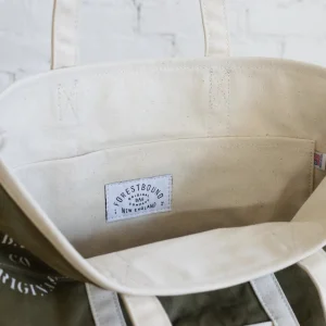 Bags | Forestbound 1940's Era Reclaimed Canvas Market Tote