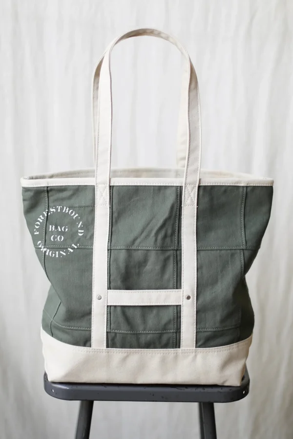 Bags | Forestbound WWII Era Reclaimed Canvas Market Tote