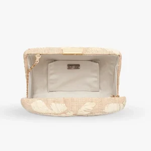 Bags | Thistle Hill Frances Straw Clutch