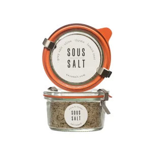 Provisions | Sous Salt Grey Salt with Olive and Thyme