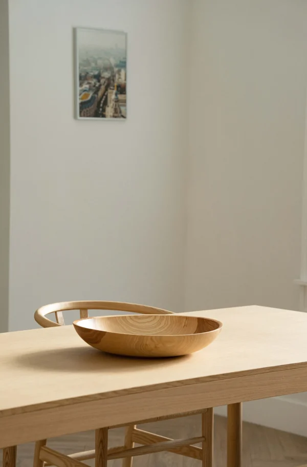 Home Decor | Pillows | Thistle Hill Hand Carved Shallow Ash Bowl