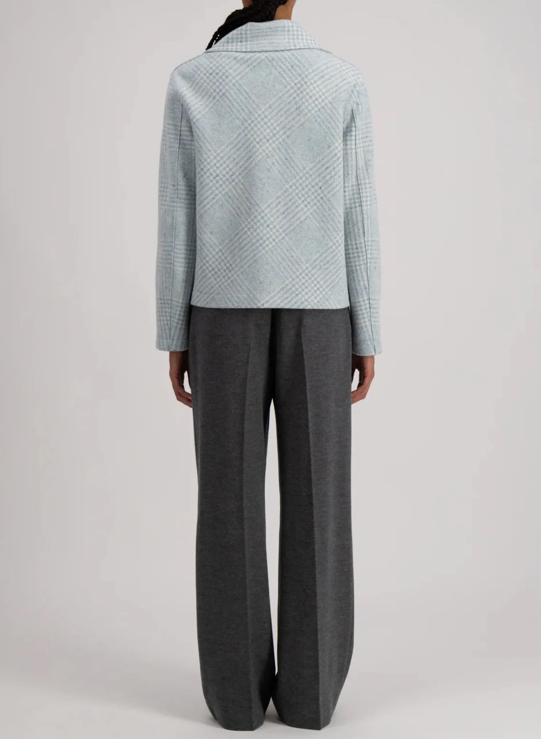 harris_wharf_london_cropp_4-1.webp Outerwear | Harris Wharf London Cropped Peacoat Wool & Silk P.o.W. Azure