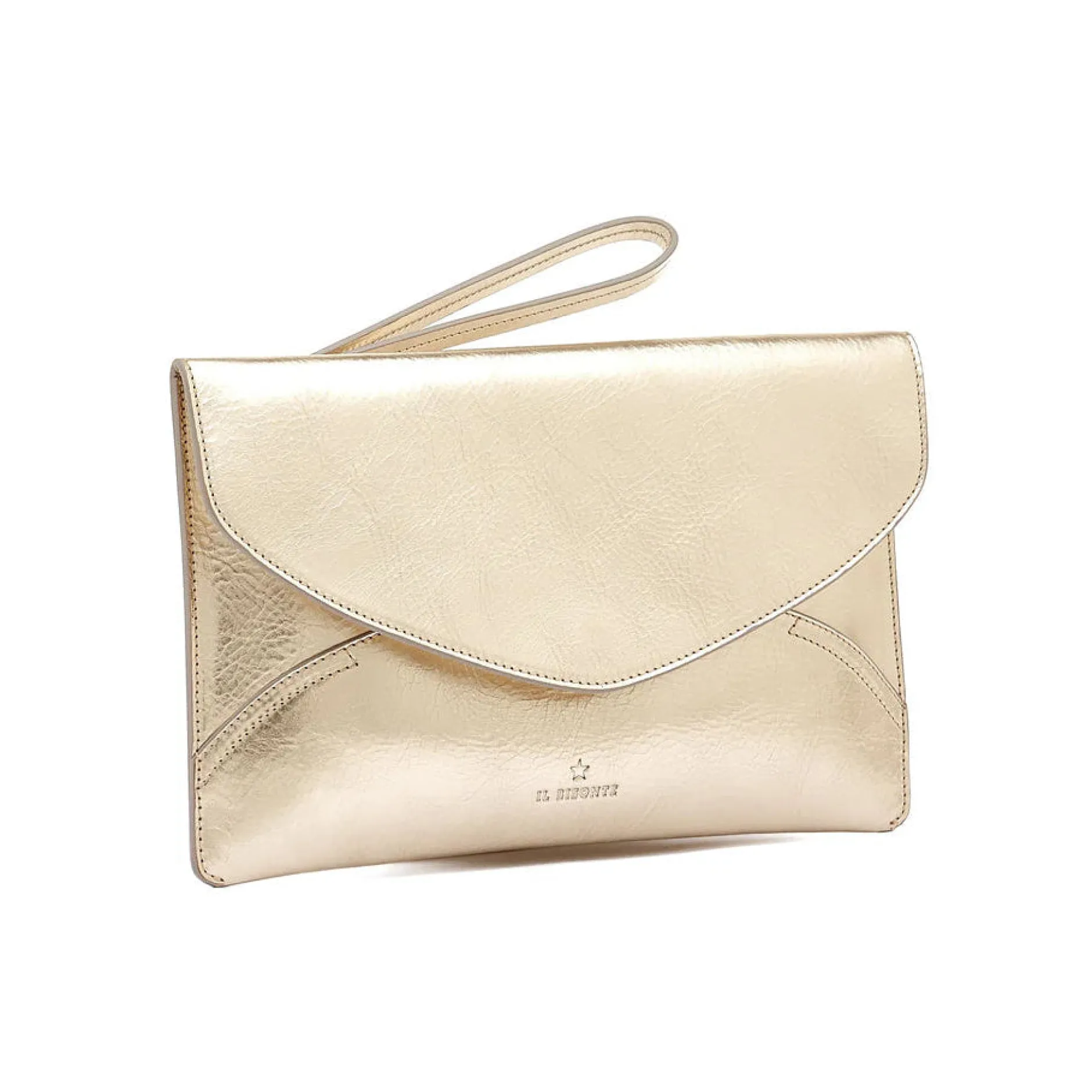 il_bisonte_clutch_esperia_0-1.webp Wallets | Bags | Il Bisonte Clutch Esperia Platino Brass Hardware
