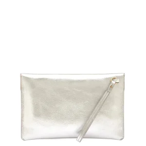 Bags | Wallets | Il Bisonte Clutch Esperia Silver Brass Hardware