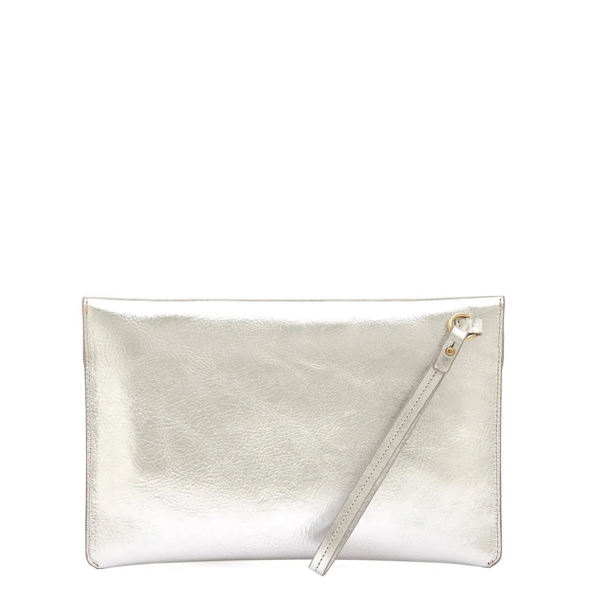 il_bisonte_clutch_esperia_3.webp Bags | Wallets | Il Bisonte Clutch Esperia Silver Brass Hardware
