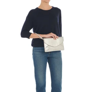 Bags | Wallets | Il Bisonte Clutch Esperia Silver Brass Hardware