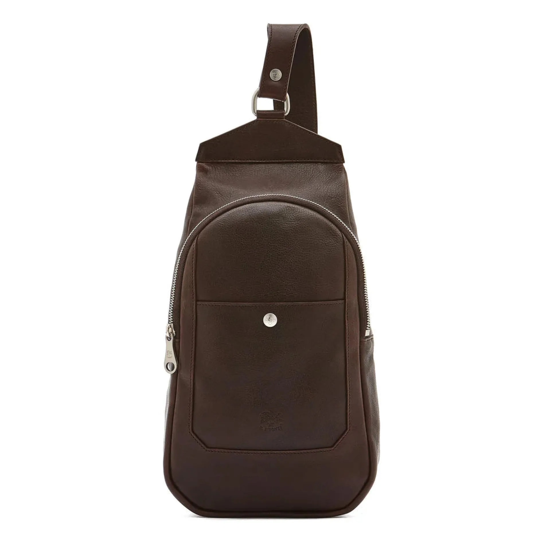 il_bisonte_cosimo_one_str_1.webp Bags | Il Bisonte Cosimo One Strap Backpack in Vintage Leather in Caffe