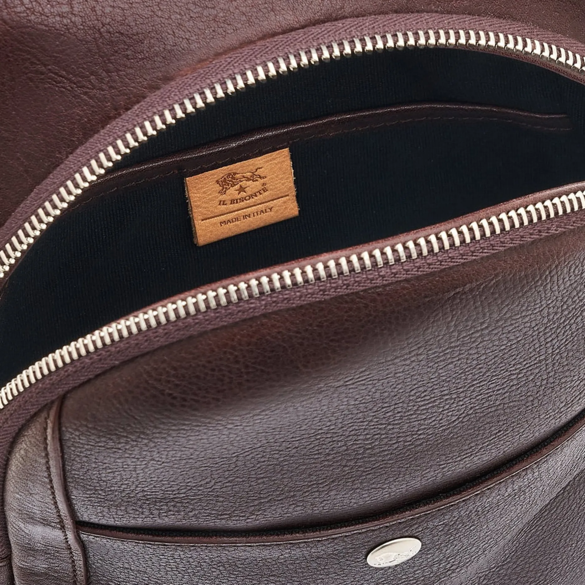 il_bisonte_cosimo_one_str_3.webp Bags | Il Bisonte Cosimo One Strap Backpack in Vintage Leather in Caffe