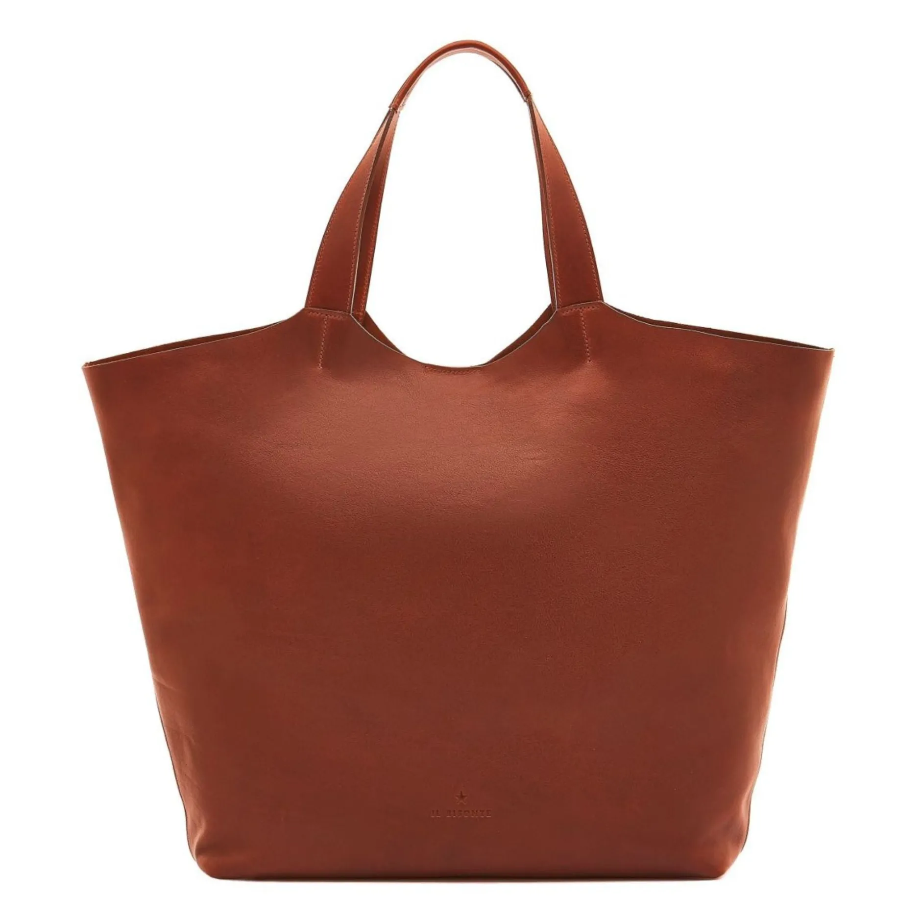 il_bisonte_le_laudi_tote__0.webp Bags | Il Bisonte Le Laudi Tote Bag in Vintage Leather Dark Brown Seppia