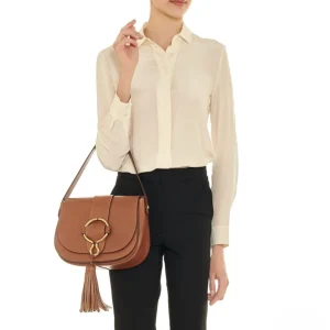 Bags | Il Bisonte Loop Large Crossbody Bag Chocolate