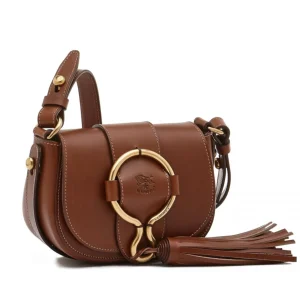 Bags | Il Bisonte Loop Small Crossbody Bag Chocolate