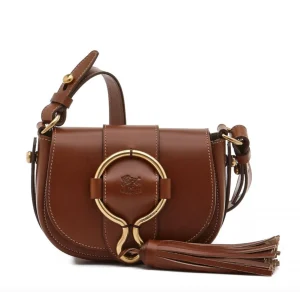 Bags | Il Bisonte Loop Small Crossbody Bag Chocolate