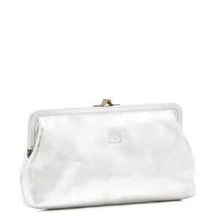 Bags | Il Bisonte Manuela Clutch Bag Metallic Silver