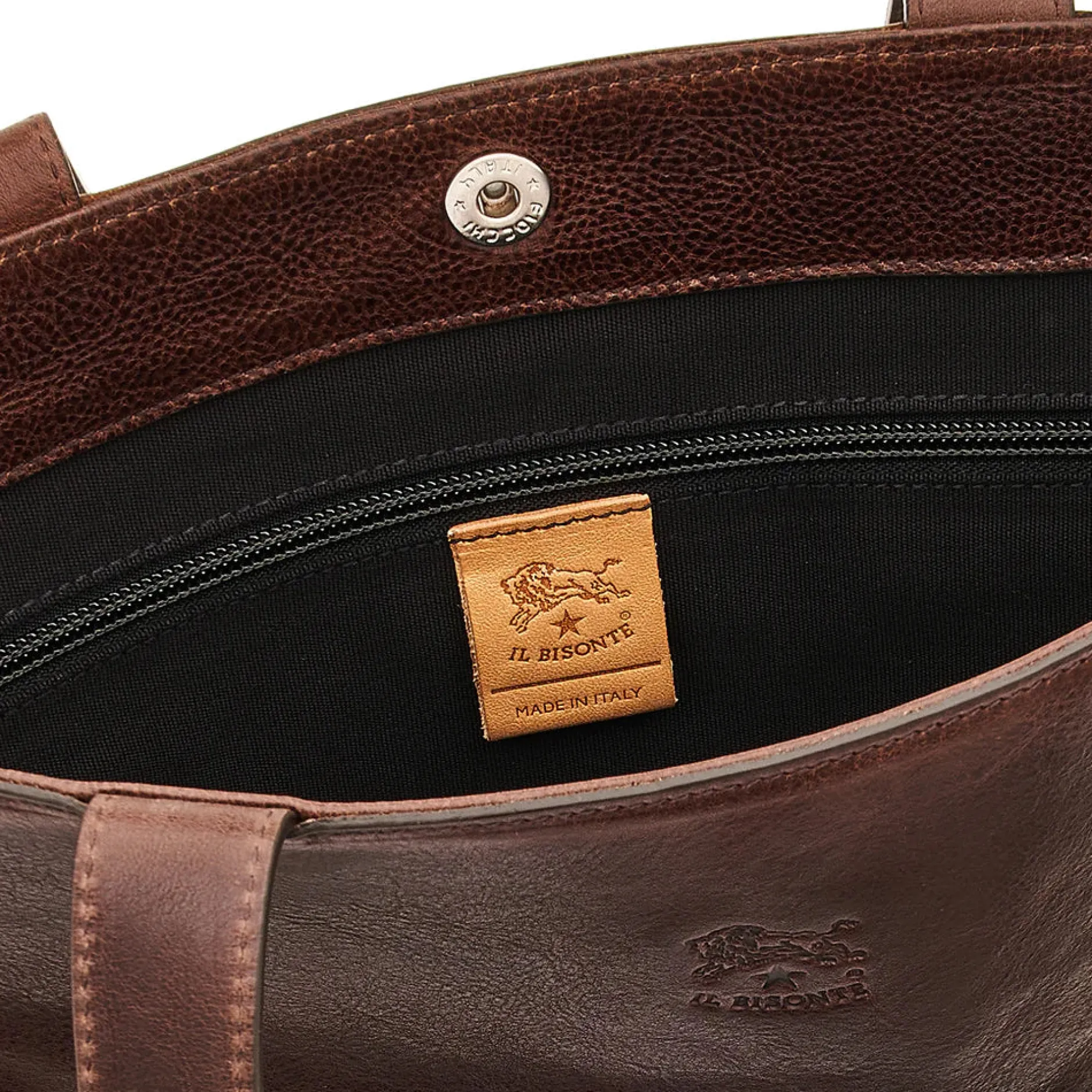 il_bisonte_oriuolo_tote_b_2.webp Bags | Il Bisonte Oriuolo Tote Bag Vintage Leather Coffee