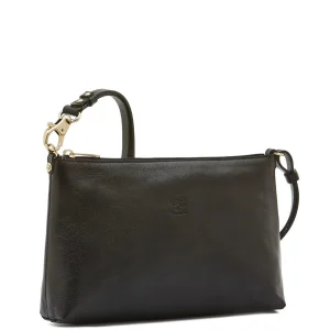 Bags | Il Bisonte Shoulder Salina Black Brass Hardware