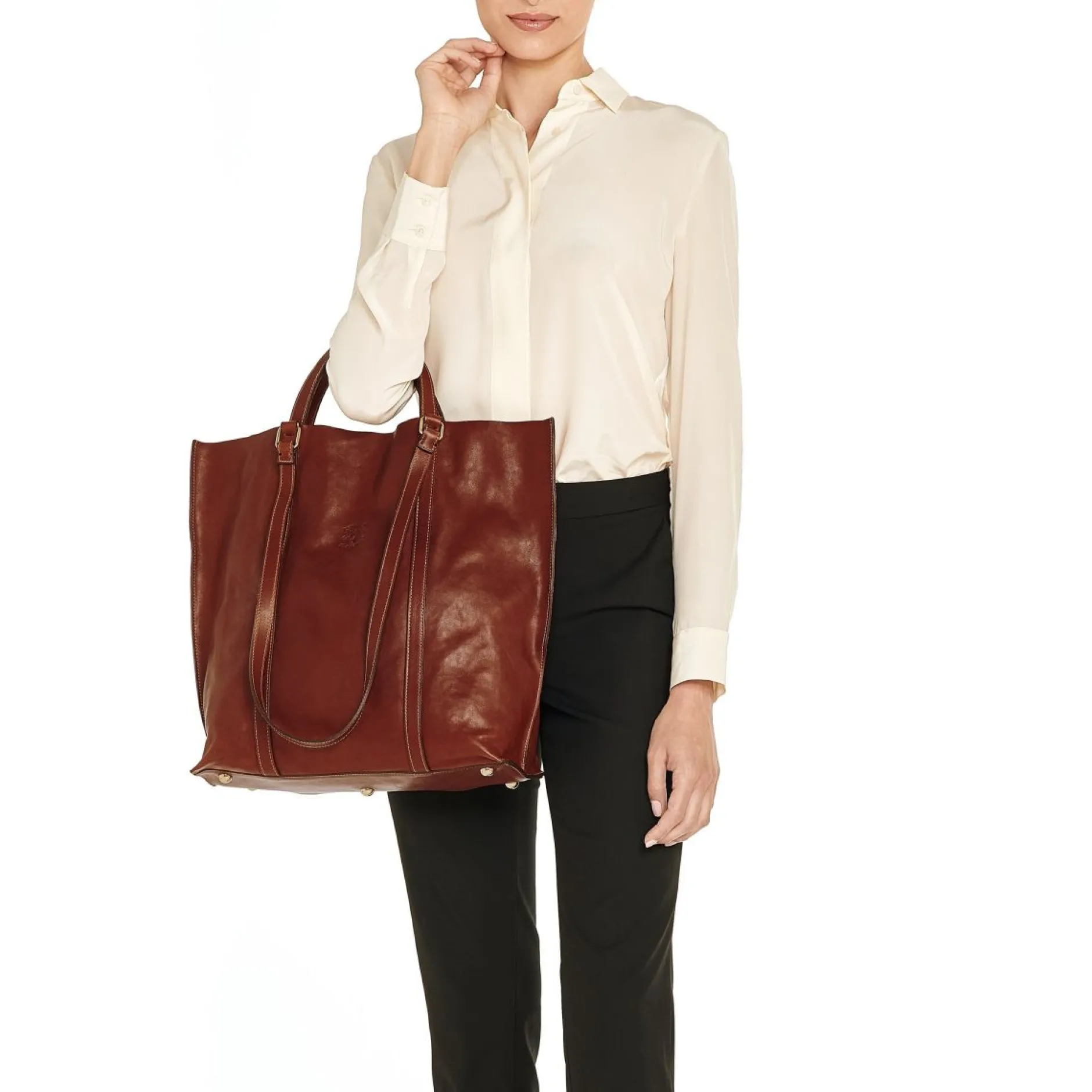 Bags | Il Bisonte Vintage Tote Bag Seppia