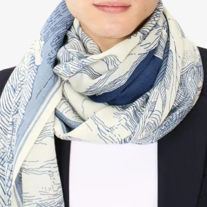 Scarves | Inoui Editions Scarf 70 Montana Navy
