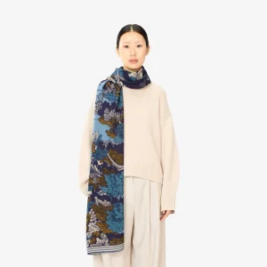 Scarves | Inoui Editions Scarf 100 Panthere Blue