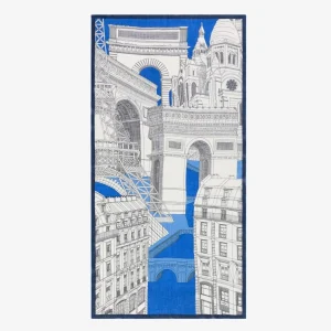 Scarves | Inoui Editions Scarf 100 Paris Blue