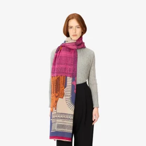Scarves | Inoui Editions Scarf 100 Paris Fuchsia