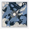 Scarves | Inoui Editions Square 65 Astro Scorpius Blue