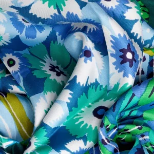 Scarves | Inoui Editions Square 65 Hulule Emerald