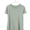 Tanks + Tees | It is Well L.A. Everyday Short Sleeve Crewneck Sage Green