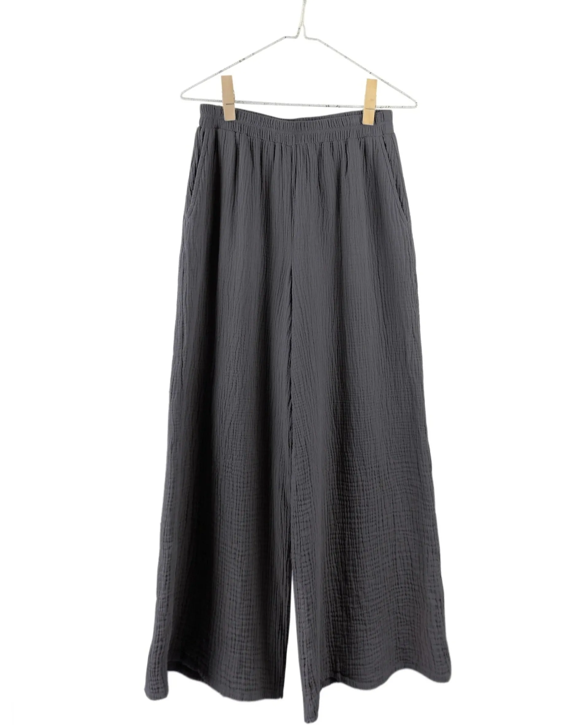 it_is_well_la_full_length_0.webp Pants | It is Well L.A. Full Length Gauze Pants Charcoal