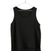 Shirts + Tops | It is Well L.A. Sleeveless Gauze Top Black