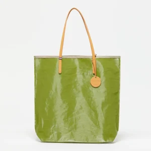 Bags | Jack Gomme Paris Amie Linen Shopping Bag Green