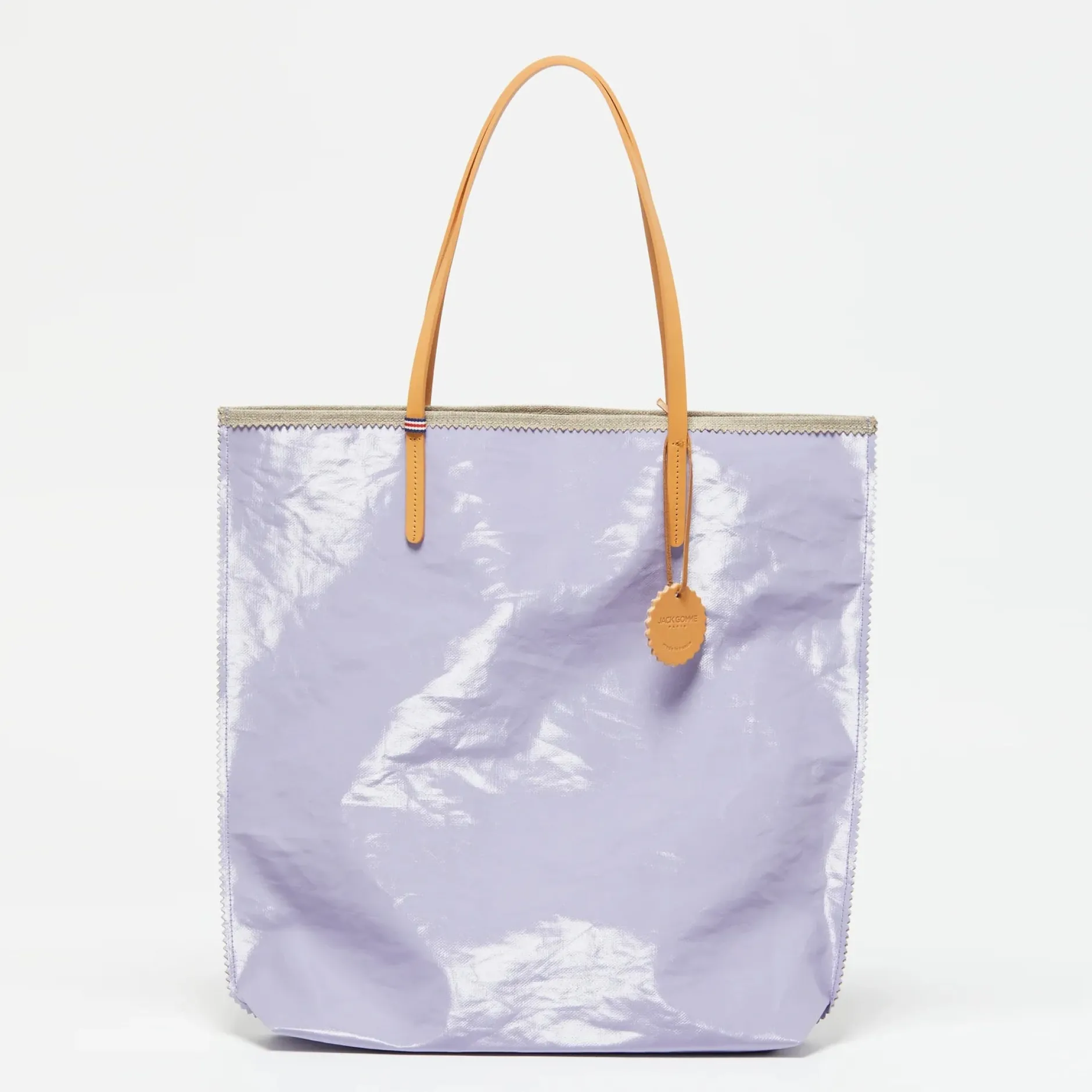 jack_gomme_paris_amie_lin_0-2.webp Bags | Jack Gomme Paris Amie Linen Shopping Bag Lavender