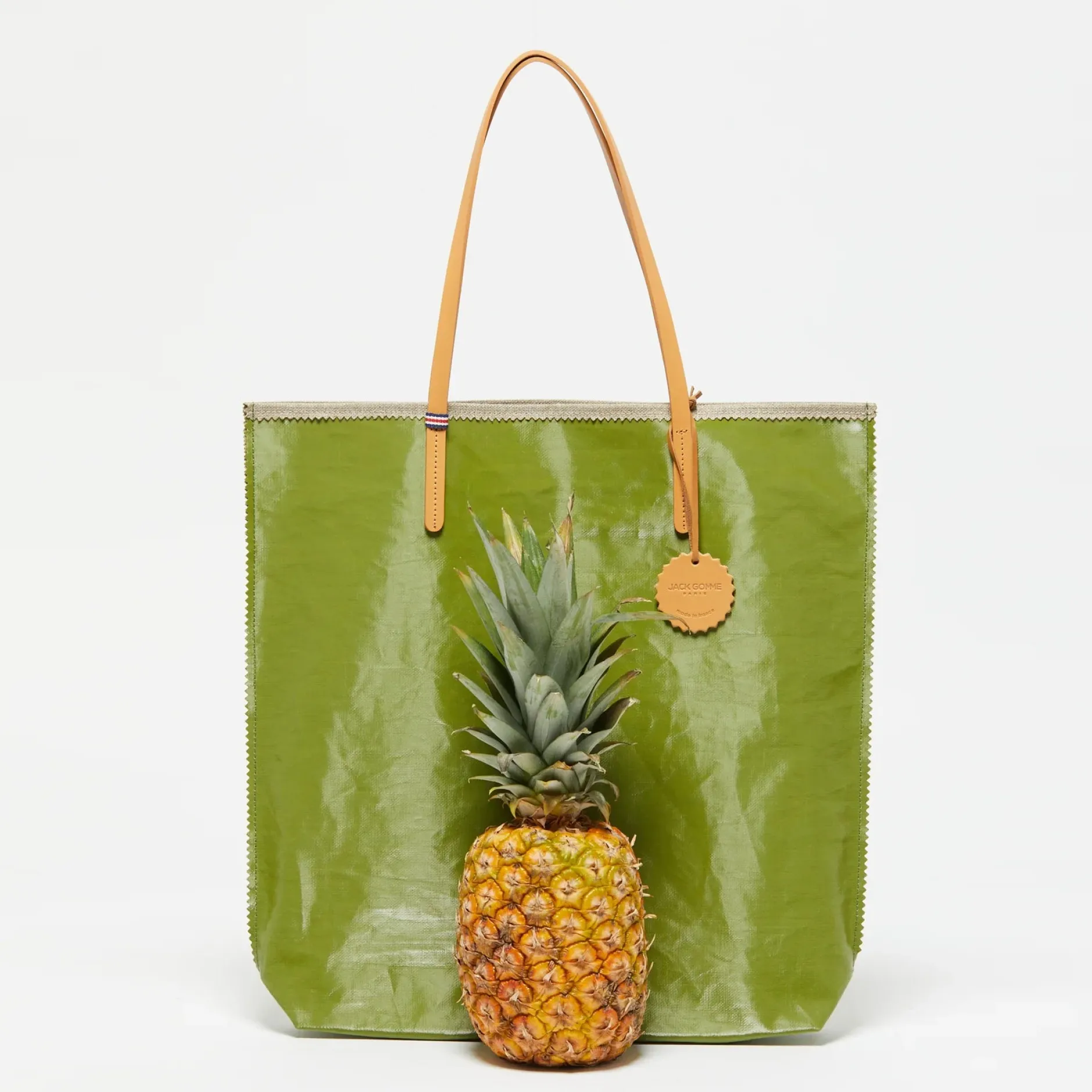 jack_gomme_paris_amie_lin_1-1.webp Bags | Jack Gomme Paris Amie Linen Shopping Bag Green