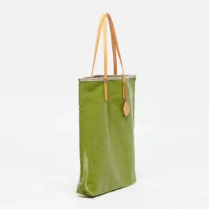Bags | Jack Gomme Paris Amie Linen Shopping Bag Green