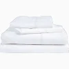 Sheets | John Robshaw Anketi White Sheet Set