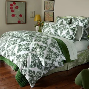 Duvets | John Robshaw Dasati Dark Sage Organic Duvet