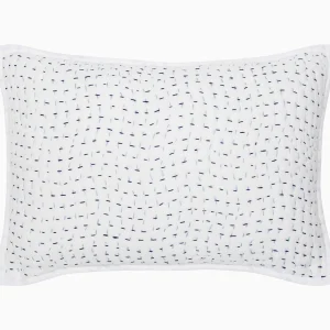 Pillows | John Robshaw Hand Stitched Kidney Pillow
