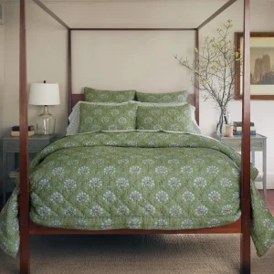 Quilts + Coverlets | John Robshaw Jeeva Sage Quilt