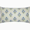 Pillows | John Robshaw Lucy Azure Bolster