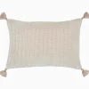 Pillows | John Robshaw Velvet Sand Kidney Pillow