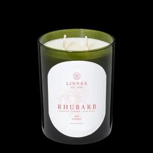 Candles | Linnea's Lights Linnea's Lights Double Wick Candle Rhubarb