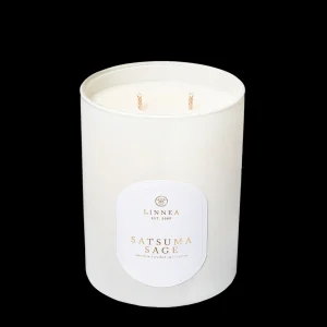 Candles | Linnea's Lights Linnea's Lights Double Wick Candle Satsuma Sage