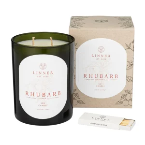 Candles | Linnea's Lights Linnea's Lights Double Wick Candle Rhubarb