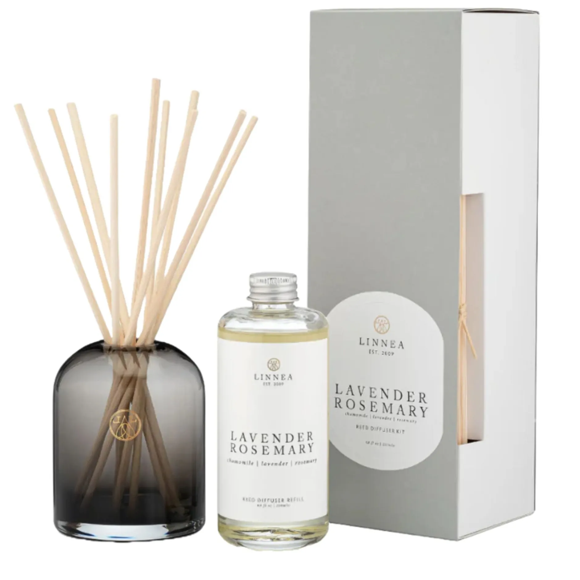 linneas_lights_lavender_r_0.webp Candles | Linnea's Lights Linnea's Lights Lavender Rosemary Reed Diffuser Kit
