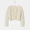 Sweaters | Maiami Cashmere Boucle Jacket Creme