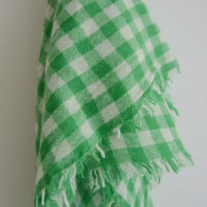 Scarves | Makie Cashmere Scarf Check Green